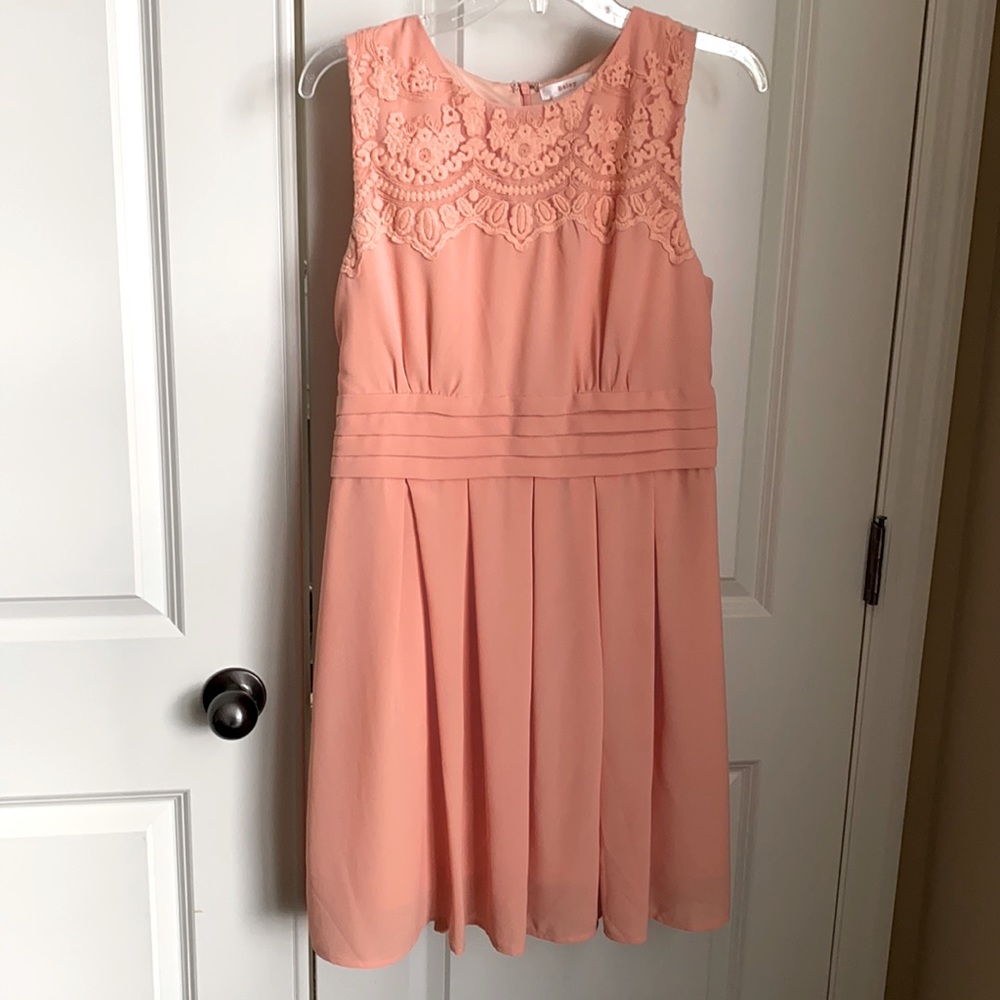 Knee length ModCloth GORGEOUS stitched-top dress